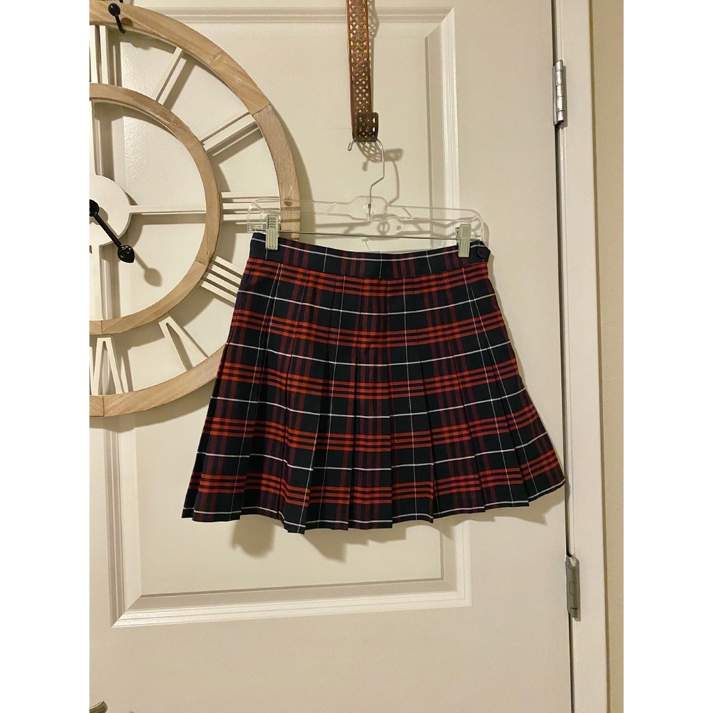 American apparel plaid skirt